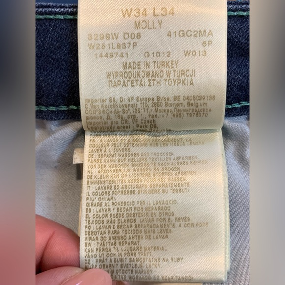 NWT Wrangler Ladies Spa Denim Stretch Skinny Jean - Picture 11 of 13